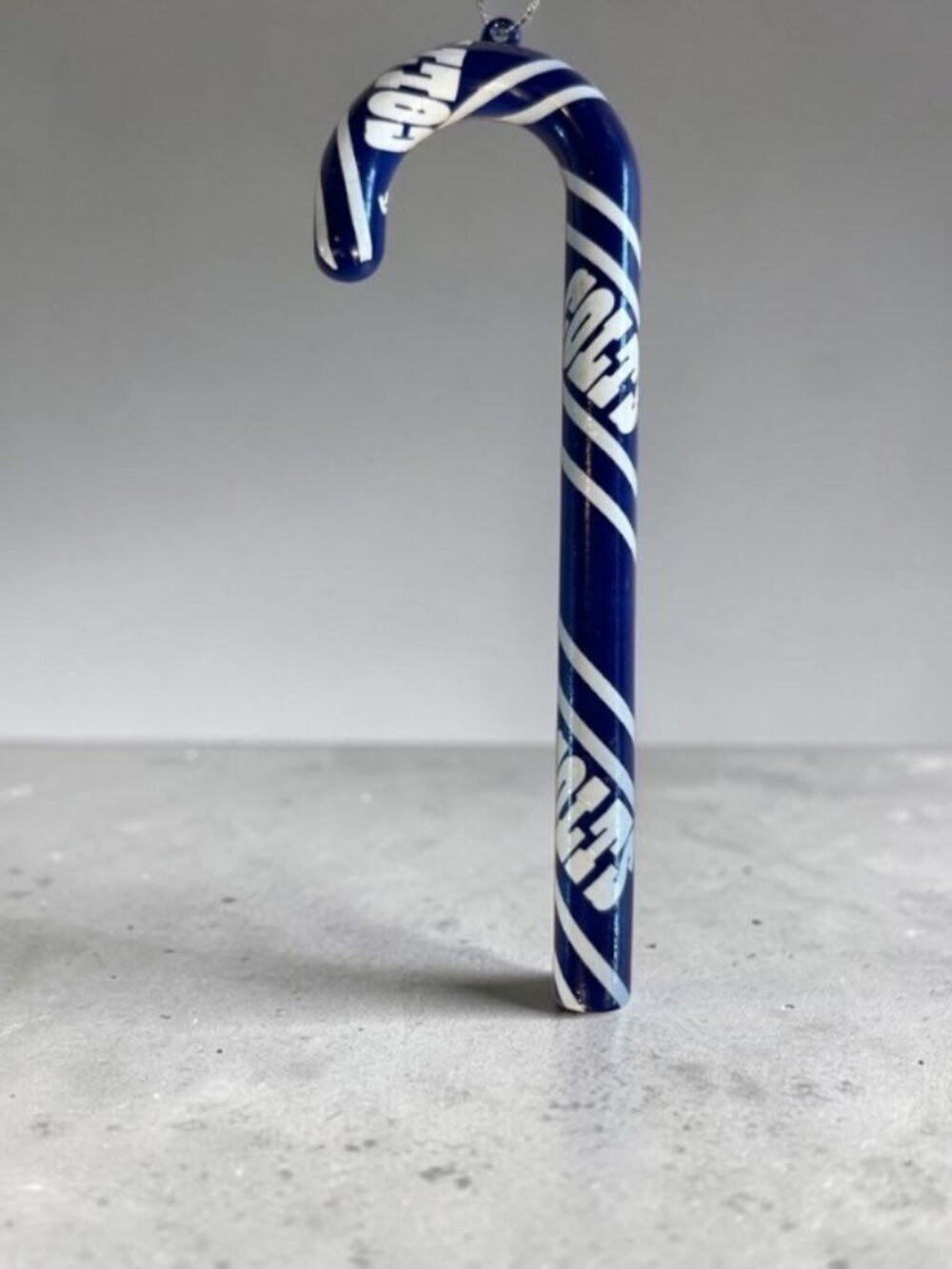 Indianapolis Colts NFL Candy Cane Christmas Ornament Forever Collectibles